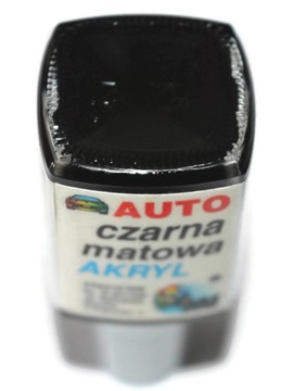CZARNY MAT LAKIER SAMOCHODOWY ZAPRAWKA 10ML ARA 10 ML