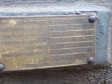 КОРПУС ЗАДНЕГО МОСТА VOLVO FH-12 2000