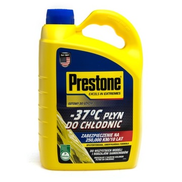 ЖИДКОСТЬ ДЛЯ РАДИАТОРА PRESTONE, СМЕШИВАЕМАЯ, ГОТОВАЯ -37C 4L