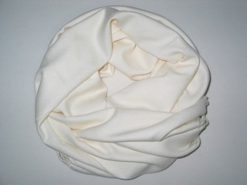 ШАРФ Шарф кашемировый 100% КАШЕМИР Большой, БЕЛЫЙ