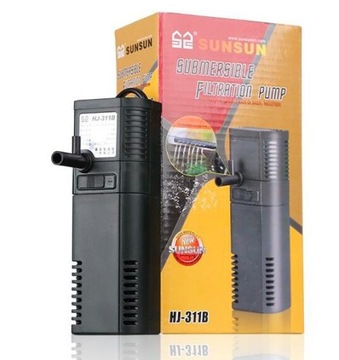 FILTR HJ-311B 300l/h akwarium 30-60l GĄBKA+ WĘGIEL