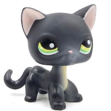 LPS Littlest Pet Shop KOTEK SHORTHAIR czarny-róż