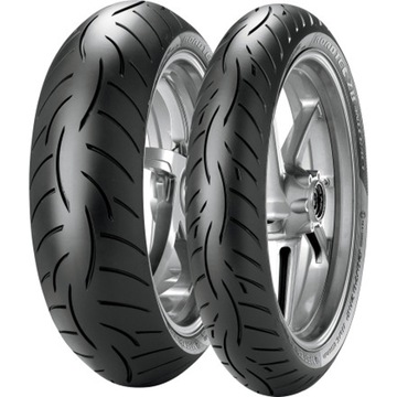 METZELER ROADTEC Z8 INTERACT 120/70ZR17 + 190/55ZR17 , 2022r. + 2019r.