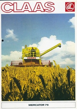 Katalog Claas Europa Consul Markant Mercator