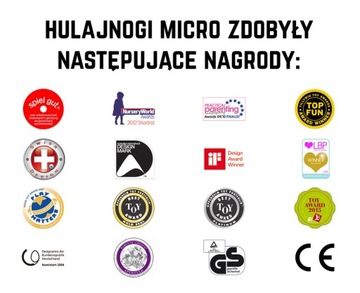 HULAJNOGA MAXI MICRO DELUXE TURKUSOWA AQUA MMD019