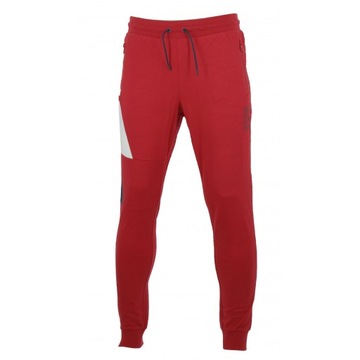 EMPORIO ARMANI markowe dresy spodnie czerwone XL