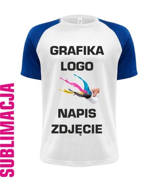 Koszulka Z NADRUKIEM SPORTOWA / CONTRAST S