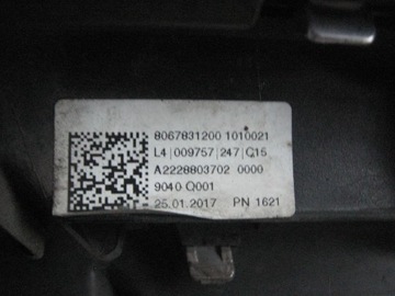 MASKA - MŘÍŽKA MERCEDES S TŘÍDA W222