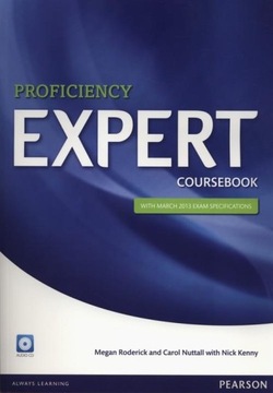 Proficiency Expert Coursebook + CD Pearson Wwa