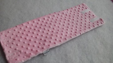 Шарф Minky из хлопка, регулируемый, застегивается на липучку, детский, различные дизайны.