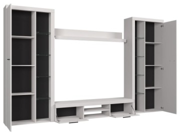 РУМБА XL Графитовый настенный шкаф