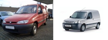 БУКСИРОВОЧНЫЙ КРЮК PEUGEOT PARTNER без ремня безопасности