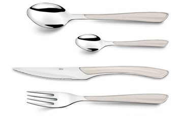 AMEFA 48 KOLOROWE NOWOCZESNE MODERN SZTUĆCE ECLAT KOMPLET OBIADOWE 12 OSÓB