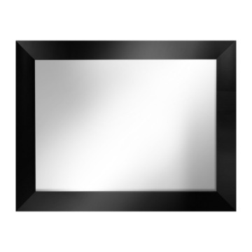 Lustro klasyczne 50/70 wiszące SIMPLE czarny blask