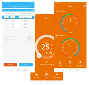 Контроллер температуры VIVO WiFi сенсорный контроллер