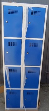 Szafa 8 komór SUS 324 180x60x50 szafka BHP -30%