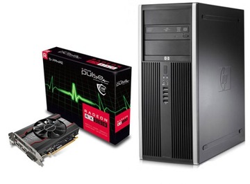 Komputer HP 8300 Elite i3 3,4GHz 8GB RAM RX550