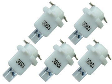 żarówka LED T5 R5 Bax7x12 EBSR 12v BIAŁA 5 szt