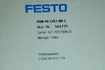 Шланг полиуретановый FESTO PUN-VO-12x2-BR-C