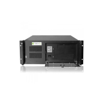 Корпус для стоечного ПК TECHLY ATX 19 дюймов, 4U, черный