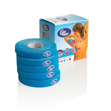 Taśma do kinesiotapingu CureTape 1 cm x 5 m CLASSIC + GRATIS