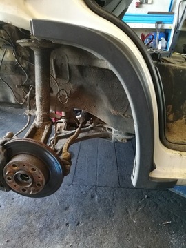 Накладка на колесную арку макс. порога Ducato Jumper Boxer 06+