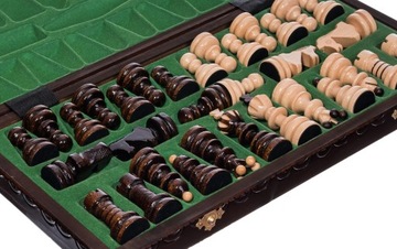 Шахматы Pearl, большие, коричневые