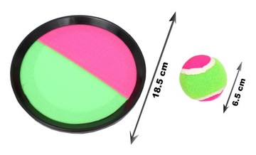 ПОЙМАЙТЕ МЯЧ НА ЛИПУЧКЕ ИГРОВОЙ БРОСОК ПЛАСТИНКА + МЯЧ