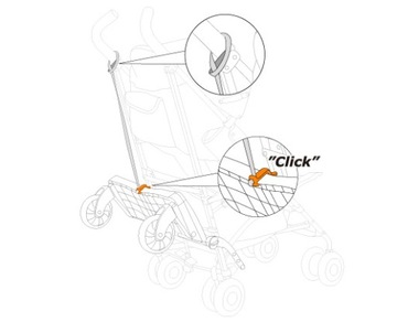 Удлинитель для коляски Lascal T-LAS-02951