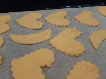 Рождественское деревянное печенье. Структурные рождественские узоры оленя