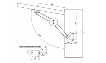 МЕХАНИЧЕСКИЙ ПОДЪЕМНИК КАПОТА SFD008 AMIX