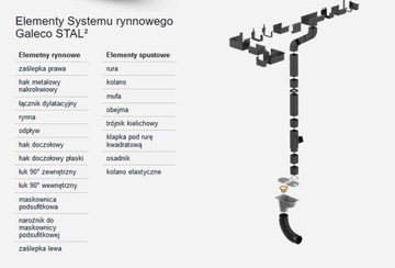 ТРУБА ПВХ КВАДРАТНАЯ 2 GALECO 80x70 ГРАФИТ и ЧЕРНАЯ