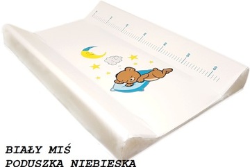 Пеленальный столик Klupś Emma полка на колесиках, белый