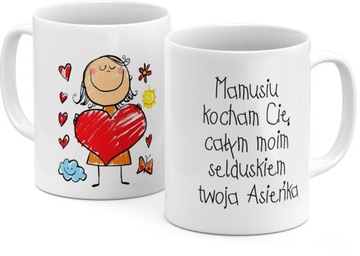 KUBEK NA DZIEŃ MATKI MAMY Z IMIENIEM GRATIS