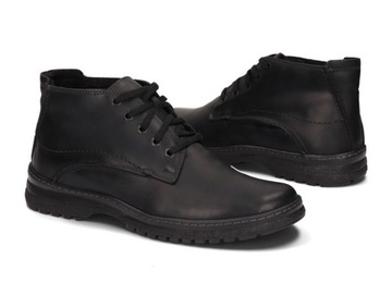 ТУФЛИ ИЗ ПОЛЬСКОЙ КОЖИ TRAPER 417 CZ 45