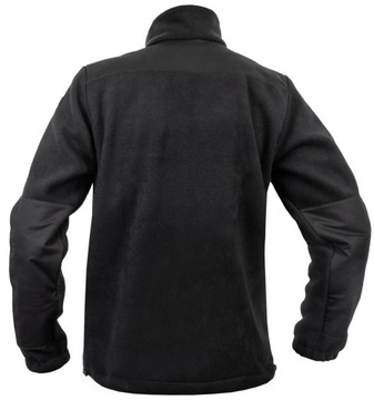 Флис в стиле милитари черного цвета под униформу GORE-TEX M