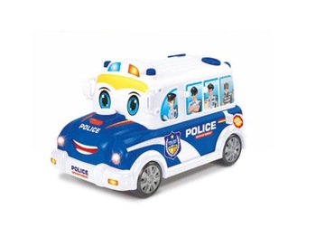AUTO JEŹDZIK samochód POLICJA światła+dźwięki+acme