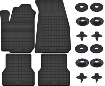 Renault Modus 04-12 wycieraczki gumowe + mocowania