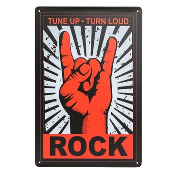 Tablica blacha ozdobna ''ROCK'' wz44