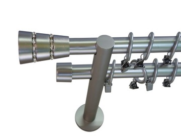 ХРУСТАЛЬНЫЙ КАРДИНС + ТИХИЕ КОЛЬЦА 19/19MM DOUBLE 300