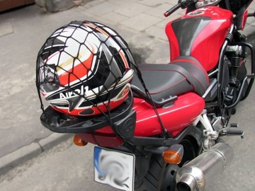 GUMA SIATKA BAGAŻOWA AUTO MOTOR KASK ROWER 6 haków