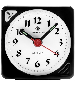 КВАРЦЕВОЙ БУДИЛЬНИК PERFECT SNOOZE RE03 серый
