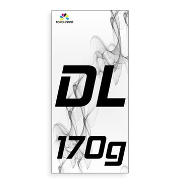 ULOTKI DL 5000 szt. - ULOTKA KREDA BŁYSK MAT 170g