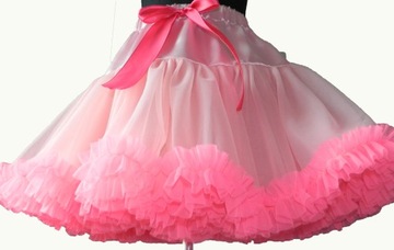 16 kolorów SPÓDNICZKA TUTU tiulowa PUSZYSTA 128