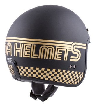 ЗОЛОТОЙ МОТОЦИКАЛЬНЫЙ ШЛЕМ CASSIDA ОЧКИ И ВИЗОР XXL