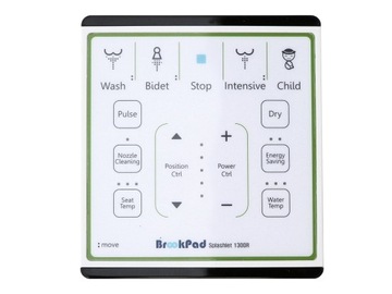 Brookpad SplashLet 1300RB toaleta myjąca, e-bidet