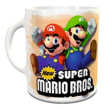 Kubek prezent NEW SUPER MARIO BROS MAKER LUIGI