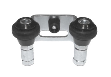 ТЕЛЕЖКА 9 РОЛИКОВ ДЛЯ ОТКАТНЫХ ВОРОТ КОМПЛЕКТ 80x80x5