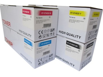 Komplet 4x Wysokowydajny Toner do HP 201X M252dw M252n M274n M277dw M277n