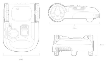 Робот-косилка WORX Landroid M700m2 WR142E 20 В